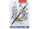 Bruynzeel Farbstifte Metallic 12 Stück, Verpackungseinheit: 12