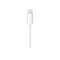 Bild 1 Apple Lightning auf 3.5mm Kopfhöreranschluss-Kabel, 1.2m, weiss 