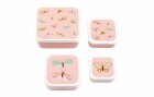 A Little Lovely Company ALLC Lunch & Snack Box Set, Butterflies