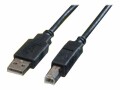 ROLINE GREEN - USB-Kabel - USB (M) zu USB Typ B (M) - USB 2.0 - 1.8 m - Schwarz