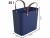 Bild 1 Rotho Tasche Albula Style Dunkelblau, Breite: 40 cm, Detailfarbe