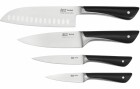 Tefal Messer-Set Jamie Oliver 4-teilig, Schwarz, Typ: Kochmesser