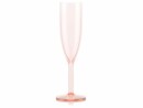 Bodum Outdoor-Champagnerglas Oktett 120 ml, Rosa, 4 Stück