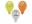 Bild 1 Papstar Luftballon Happy Birthday Mehrfarbig, 10 Stück