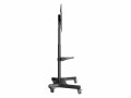 Multibrackets TV-Trolley Basic 180 Schwarz, Eigenschaften