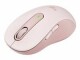 Logitech Maus Signature M650 L Rosa, Maus-Typ: Mobile, Maus