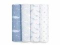 Aden + Anais Mulltuch Oceanic 4er-Set 120 x 120 cm, Material