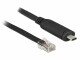 DeLock Konsolenkabel USB-C - RJ45 RS-232, Cisco kompatibel, 2m