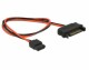 DeLock Stromkabel Slim-SATA - SATA 30 cm, Kabeltyp: Adapterkabel