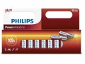 Philips Batterie Batterie Power Alkaline AA 16 Stück