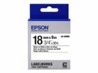 Epson TAPE - LK5WBN STD BLK/WHT 18/9 .  NMS  