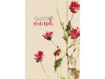 Natur Verlag Geburtstagskarte Blume 17.5 x 12.2 cm, Papierformat: 17.5