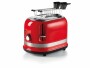 Ariete Toaster MODERNA Rot, Detailfarbe: Rot, Toaster Ausstattung