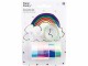 Rico Design Washi Tape Mirror Rainbow Set 6 Rollen, Detailfarbe