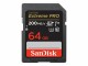 SanDisk Extreme PRO 64GB SDXC 200MB/s UHS-I C10