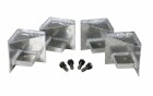 ALUTEC Palettenfüsse für Riffelboxen, 4 Stück, Zubehörtyp
