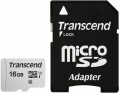 Transcend 300S - Flash-Speicherkarte (Adapter inbegriffen) - 16 GB
