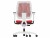 Image 2 Dauphin Bürostuhl Speed-O mit Polsterrücken, Rot, Produkttyp