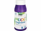 Kreul Fingerfarbe Mucki 750 ml, Violett, Art: Fingerfarbe