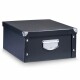 ZELLER    Aufbewahrungsbox           22l - 17928     schwarz             40x33x17cm