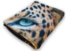 Hubatka Decke Leopard 150 x 200 cm, Braun, Bewusste