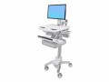 Ergotron Cart with LCD Pivot, 2 Drawers - Wagen