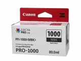 Canon Tinte PFI-1000MBK / 0545C001 Matte Black, Druckleistung