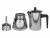 Bild 4 FURBER Espressokocher Chicchi 6 Tassen, Silber, Material: Stahl