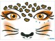 Herma Stickers Tattoos Face Art Leopard, 1 Stück, Verpackungseinheit: 1