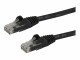 STARTECH 1.5 M CAT6 CABLE - BLACK