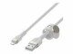 BELKIN PRO FLEX LIGHTNING/USB-A SILICO USB-A SILICONE CABLE