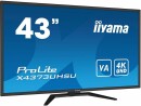 iiyama ProLite X4373UHSU-B1 - Écran LED - 43" (42.5