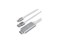 4smarts Kabel Lightning - HDMI, 1.8 m, Kabeltyp: Anschlusskabel