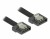 Bild 0 DeLock SATA3-Kabel schwarz, Clip, flexibel, 20 cm, Datenanschluss