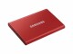 Bild 5 Samsung Externe SSD Portable T7 Non-Touch, 500 GB, Rot