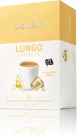 DELIZIO Kaffeekapseln 2001104 Lungo Vaniglia 12 Stück, Kein