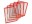 Tarifold Dokumentenhalter Sichttaschen T-Display Rot 10 Stück