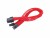 Bild 0 SilverStone Stromverlängerungskabel 8Pin - 6+2Pin PCIe Rot, Kabeltyp
