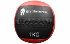 Gladiatorfit Ultra-strapazierfähiger Wall Ball, Kunstleder, 1kg