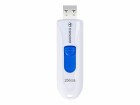 Transcend USB 3.1 256GB Pen Drive Capless WHITE