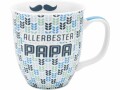 Sheepworld Kaffeetasse Allerbester Papa 400 ml, 1 Stück, Weiss