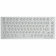 Glorious GMMK Pro TKL Gaming Keyboard Barebone - white ice [ANSI-Layout]