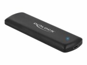 DeLOCK - External USB Type-C Combo Enclosure for M.2 NVMe PCIe or SATA SSD