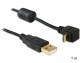 DeLock USB2.0 Kabel, A - MicroB, 1m, SW, Typ