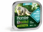 Monge Nassfutter Katze Bwild GF Adult Kabeljau, Paté 100g