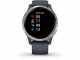 GARMIN Sportuhr Venu 2 Blaugrau/Silber, Touchscreen: Ja