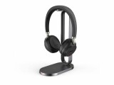 Yealink Headset BH72 Teams Schwarz, USB-A, mit Ladestation