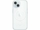 Apple Clear Case MagSafe iPhone 15, Fallsicher: Nein, Kompatible