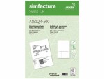Simplex Simfacture Swiss QR Recycling, A4, 500 Blatt, Formular
