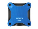 ADATA Externe SSD SD600Q 240 GB, Blau, Stromversorgung: Per
